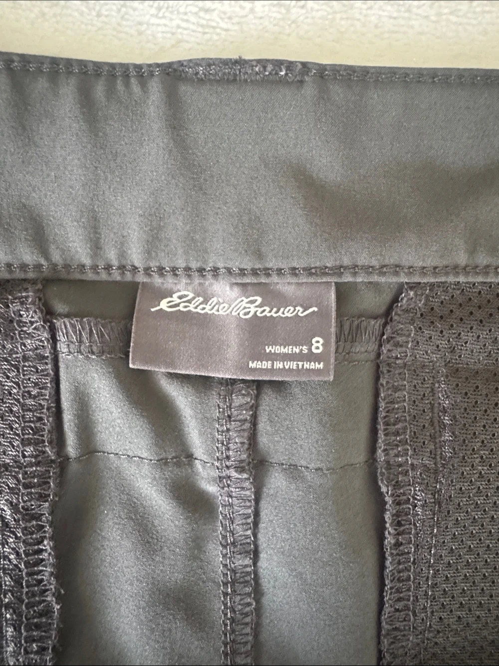 Eddie Bauer Women's Dark Gray Performance Bermuda Shorts